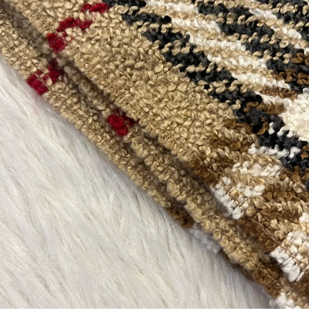 V. Fraas Plaid Scarf